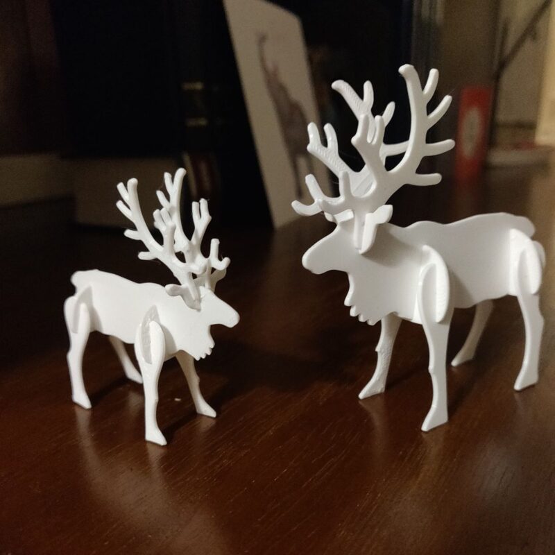 5 Adet Yılbaşı Noel için Ren Geyiği Dekoru 12 cm