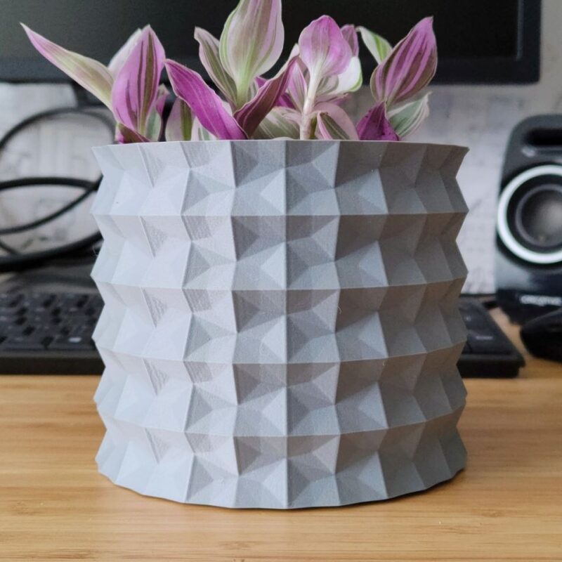 Geleneksel Çin Origami Çiçek Saksısı 10 cm