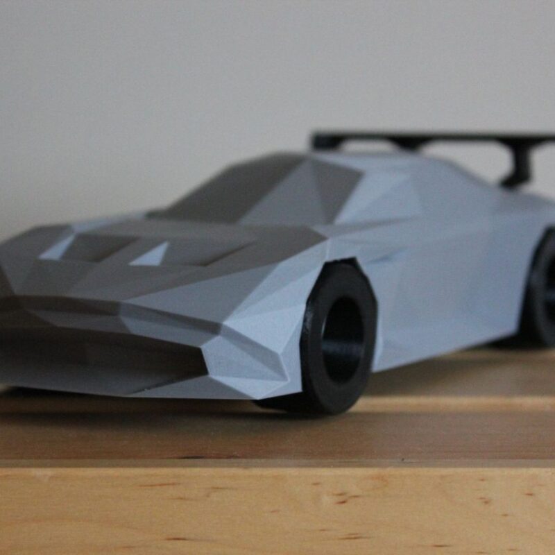 Poli Şeklinde Aston Martin Vulcan Dekoru 22 cm