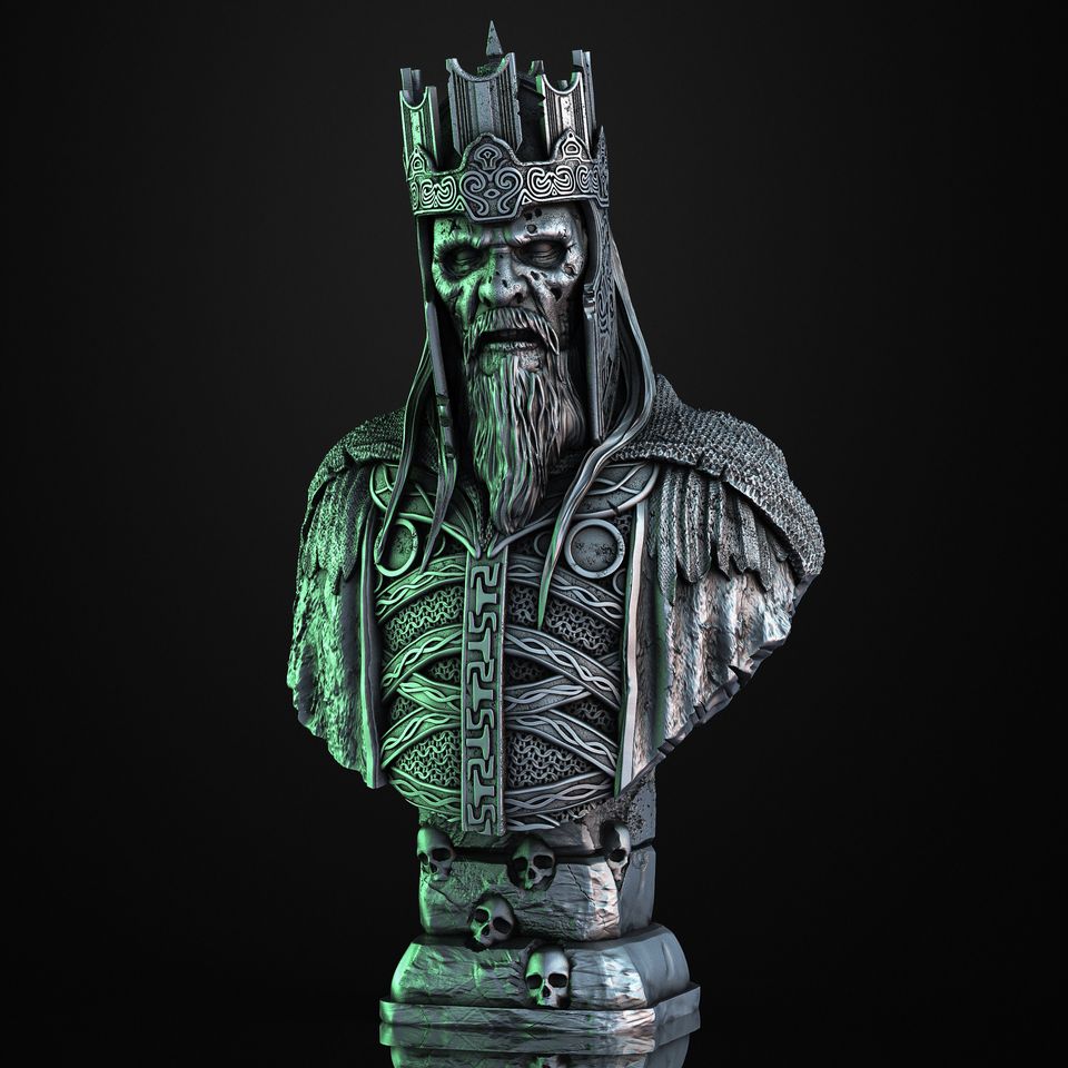 Mittelerde Saga King of the Dead Büste 15 cm