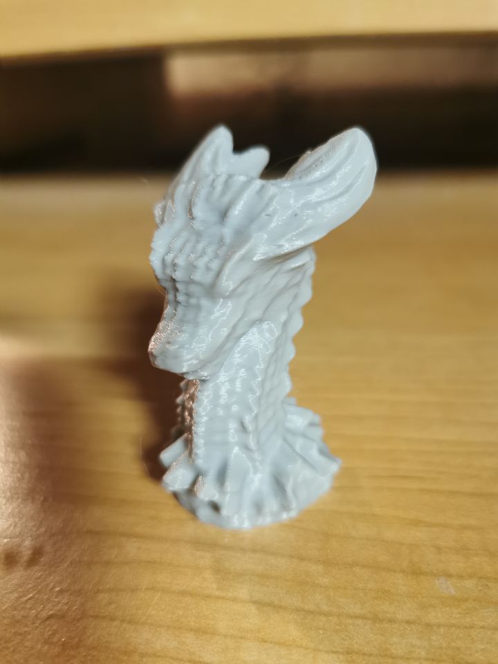 Ejderha Kafası Dekoru 15 cm
