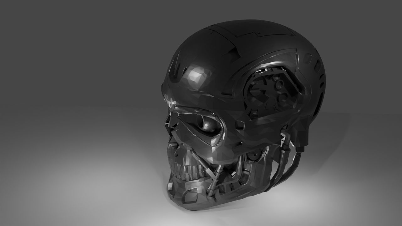 Lucky 13 Skull Decor 13 cm