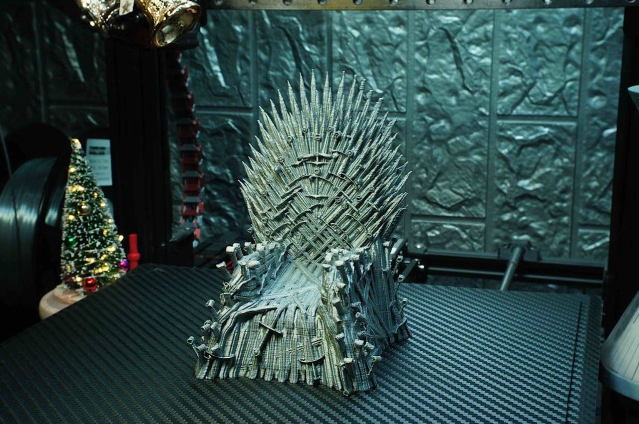 Décor Inspiré du Trône de Fer 15 cm