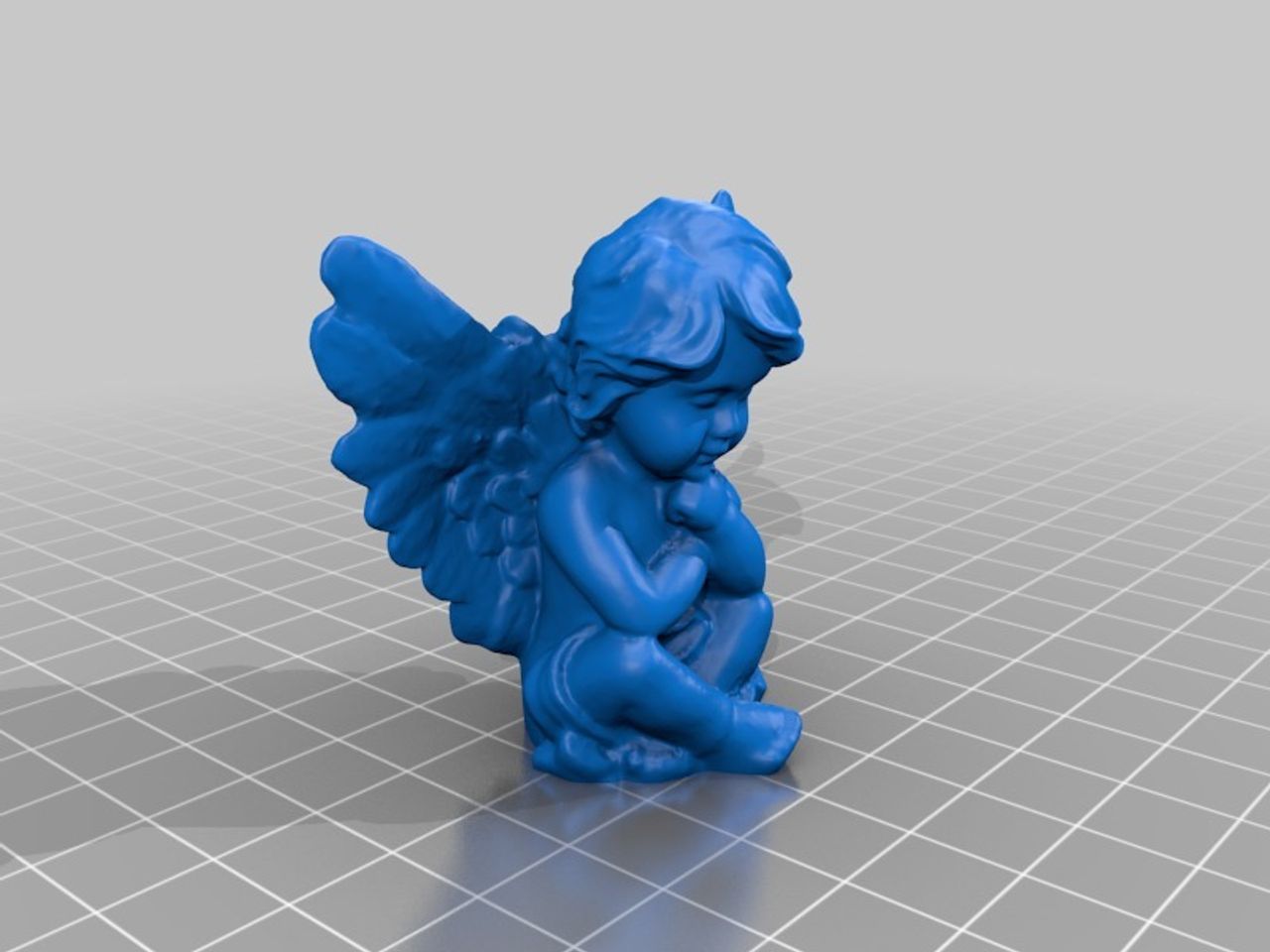 Decoración Ángel Soñador 12 cm