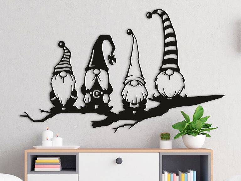 Décoration Murale Gnoms 20 cm