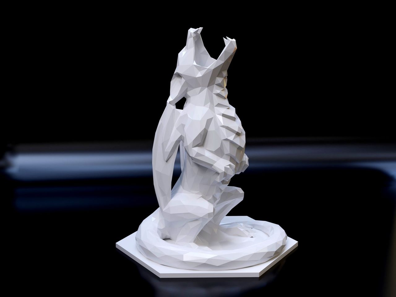 Poli Şeklinde Ejderha Kulesi 15 cm