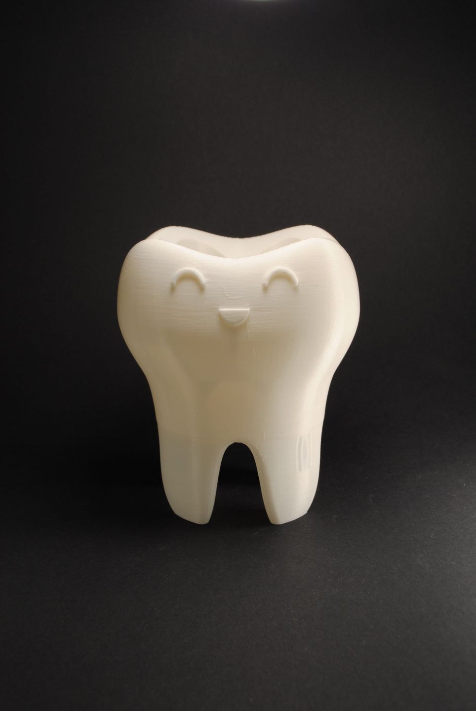 Adorable Porte-Brosse à Dents Visage Souriant 10 cm
