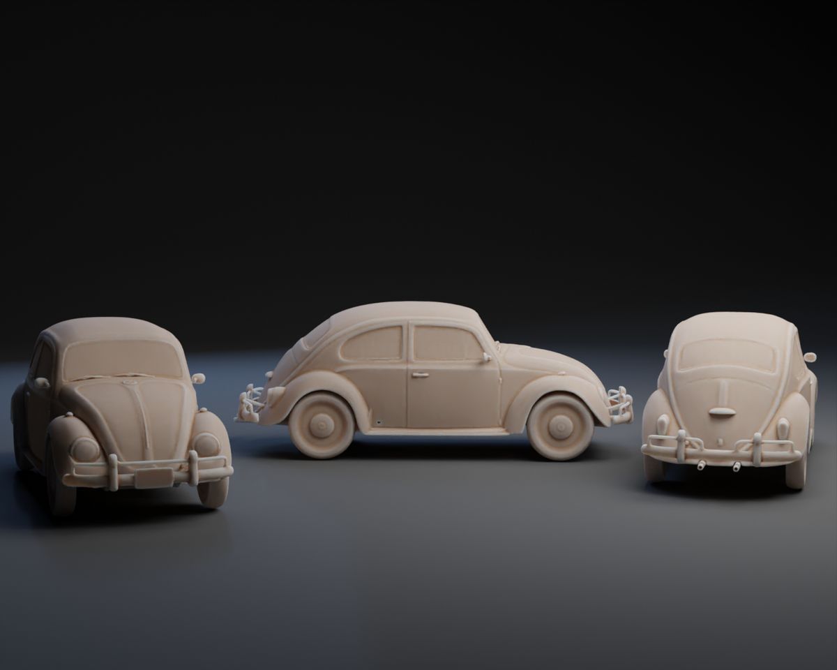 VW Beetle Auto 8 cm