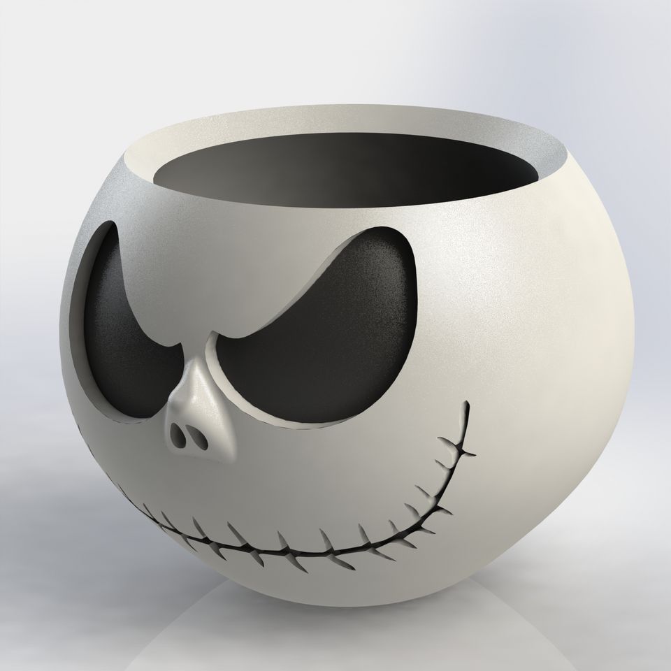 Jack Skelling Blumen- oder Sukkulententopf 12 cm
