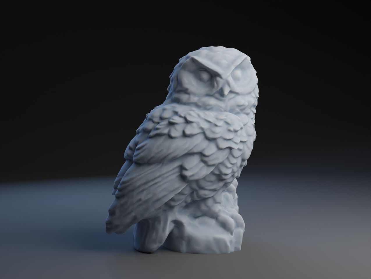 Baykuş Figürü Dekoru 14 cm