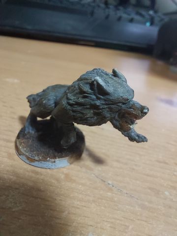 Saldırıda Kurt Dekoru 15 cm