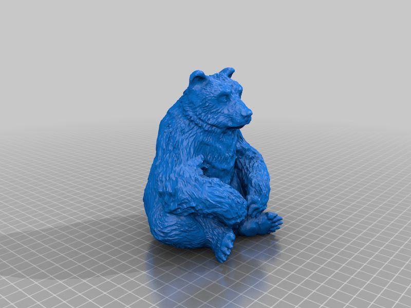 Meditasyondaki Ayı Dekoru 15 cm