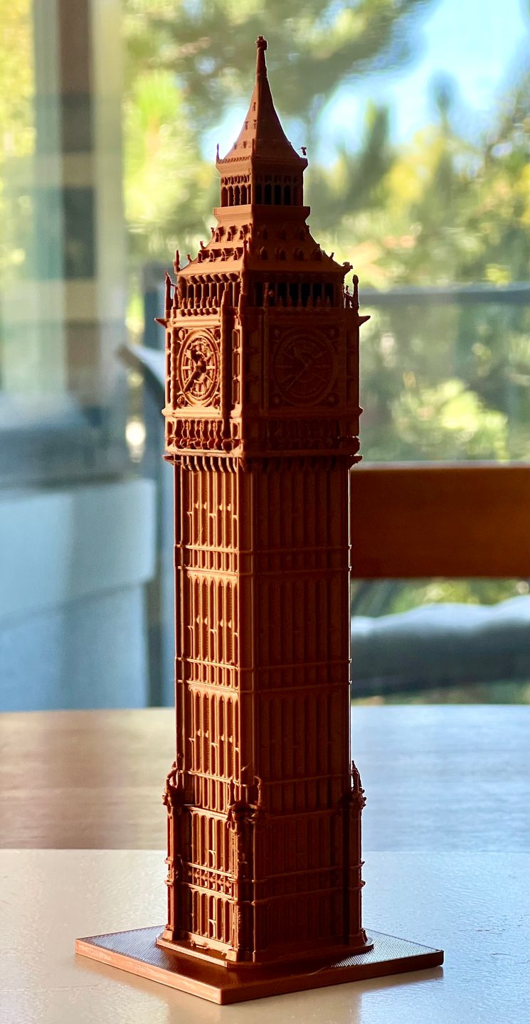 London Elizabeth Tower Decor 15 cm