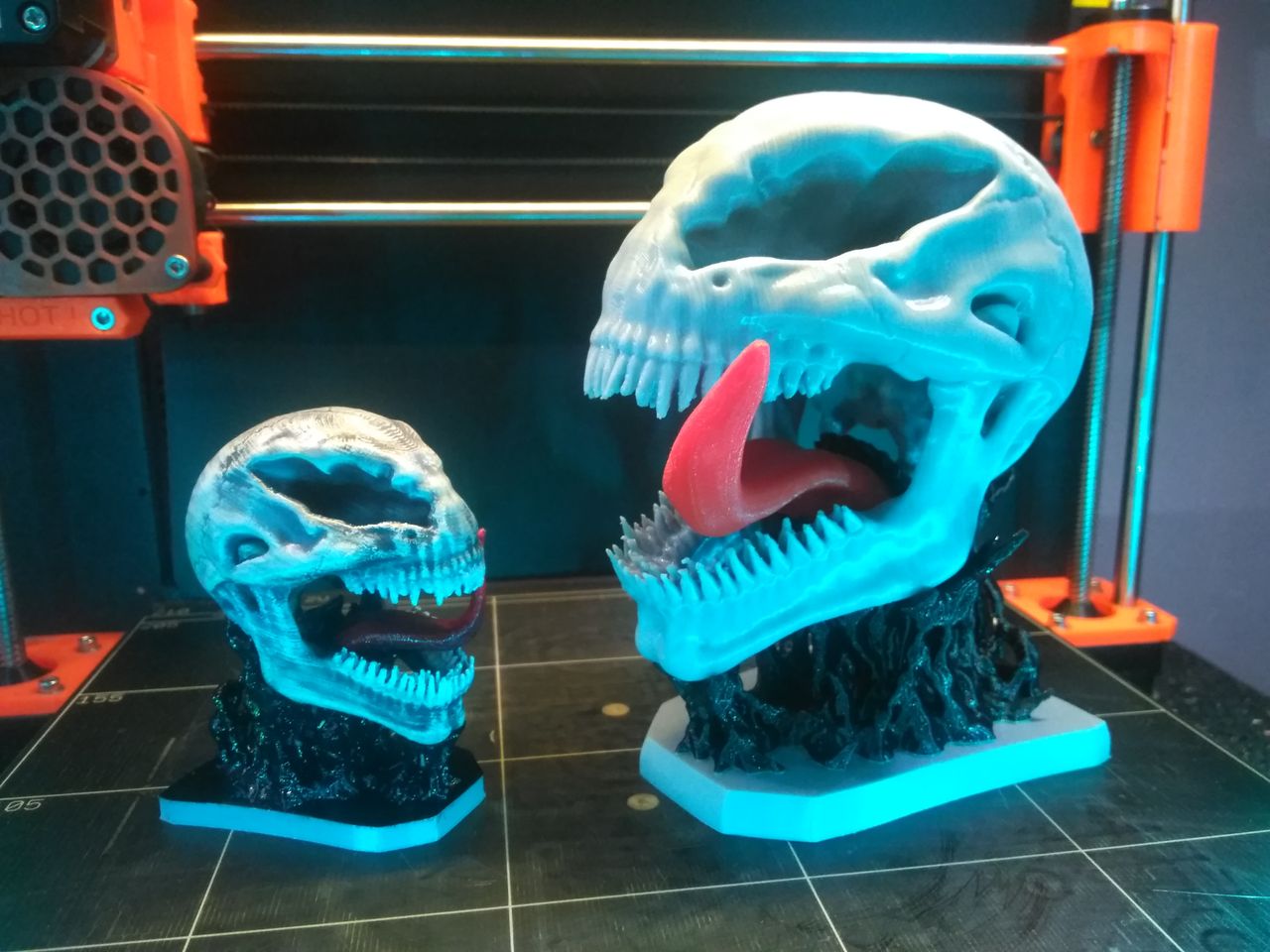 Venom Karakteri Kurukafa Büstü 16 cm