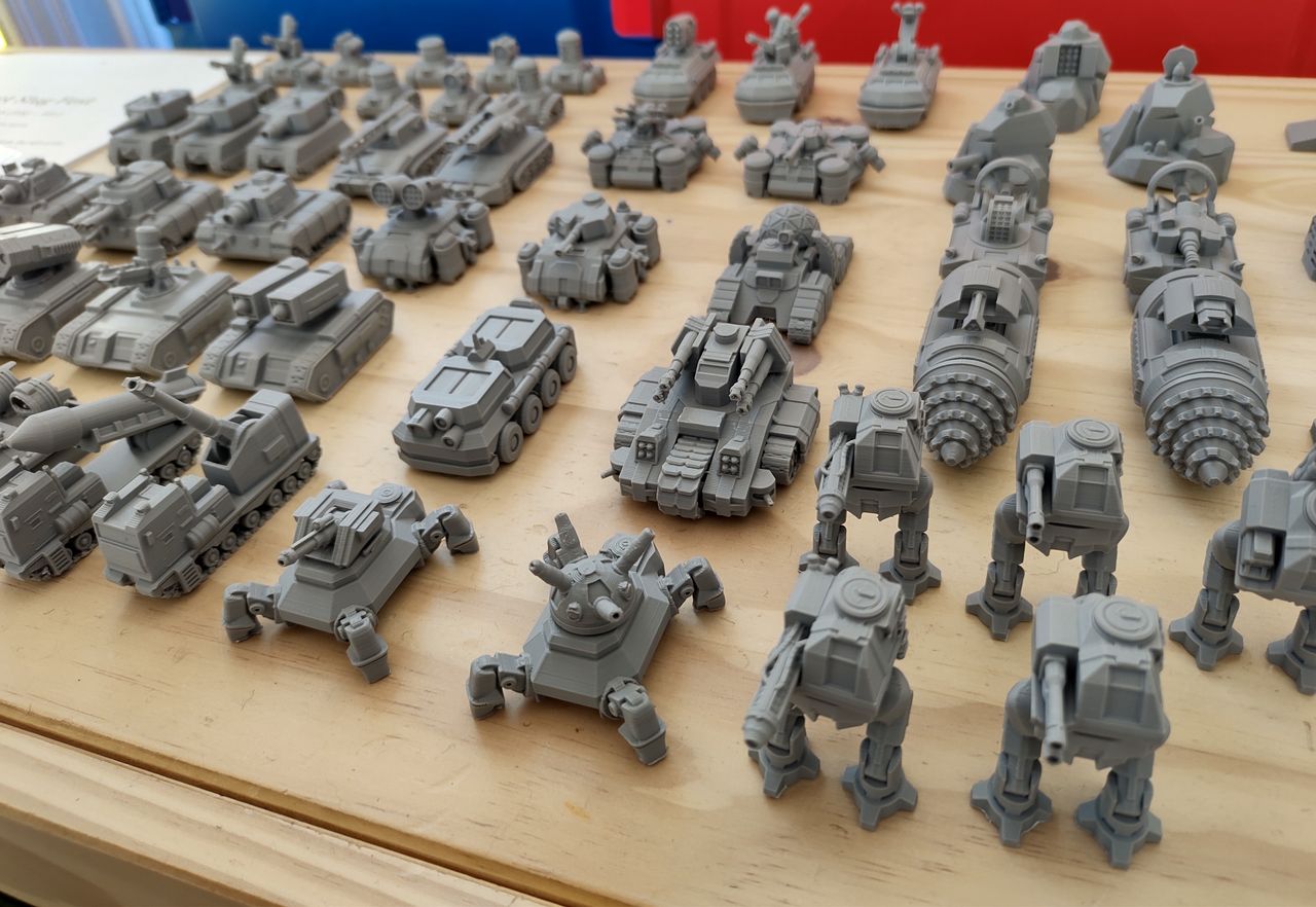 10 Stück Detaillierte Panzer-Kampfpanzer 7 cm