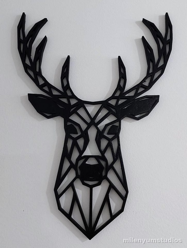 Hirsch Wanddekor 30 cm