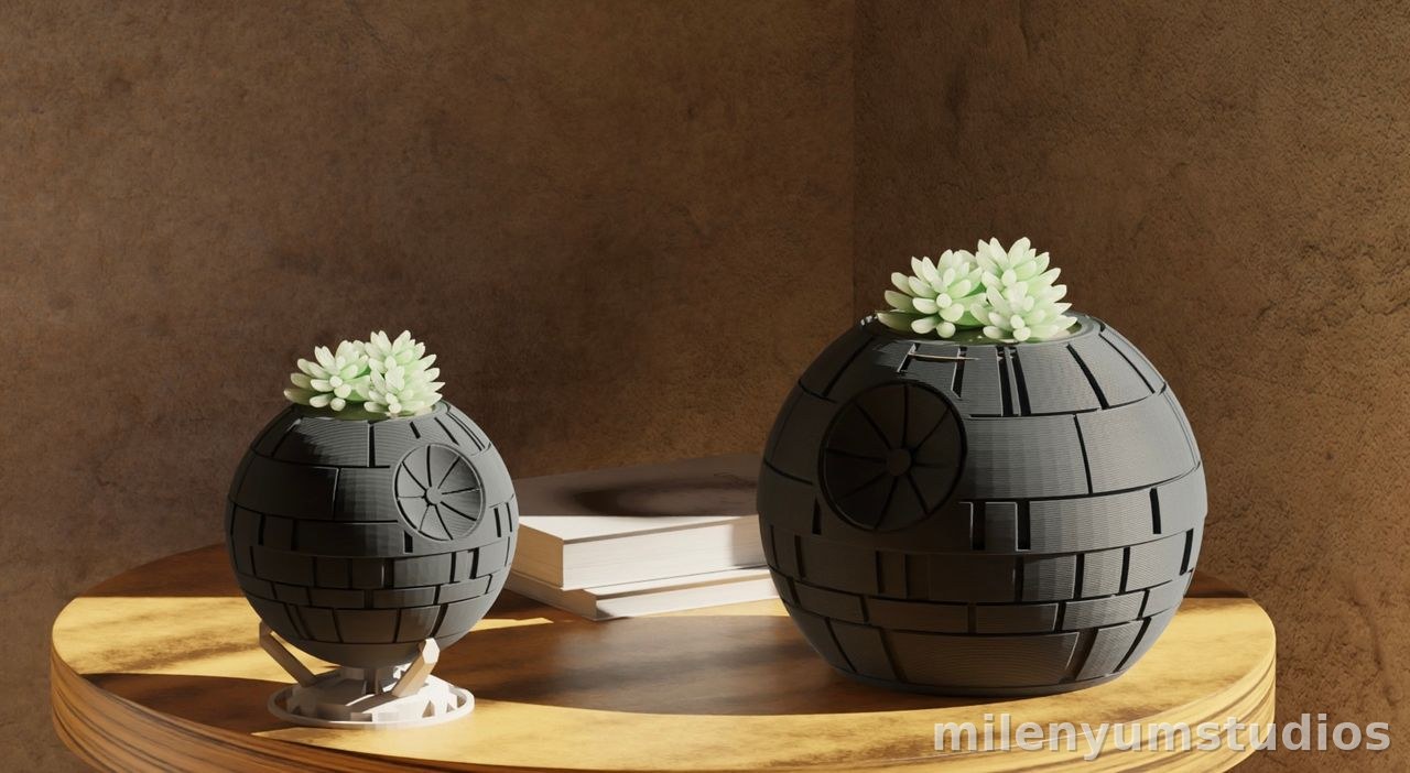 Pot de Succulent Étoile de la Mort Star Wars 10 cm