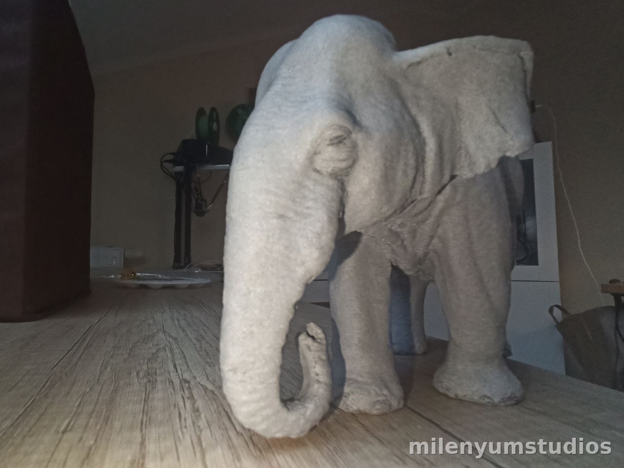 Detaylı Fil Dekoru 10 cm