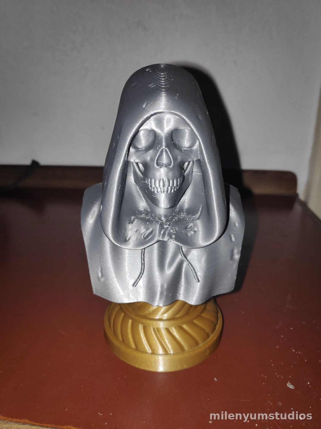 Décoration Crâne Squelette 14 cm