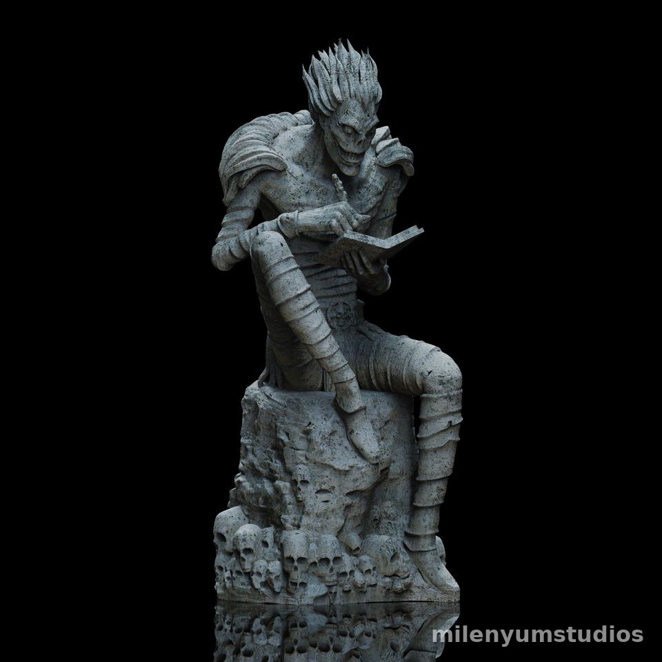 Ryuk مذكرة الموت تمثال نصفي 18 cm