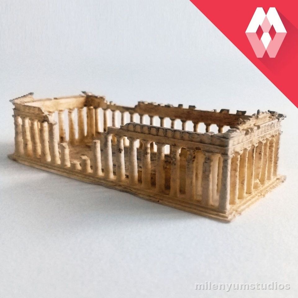Griechenland Athen Parthenon Dekor 24 cm