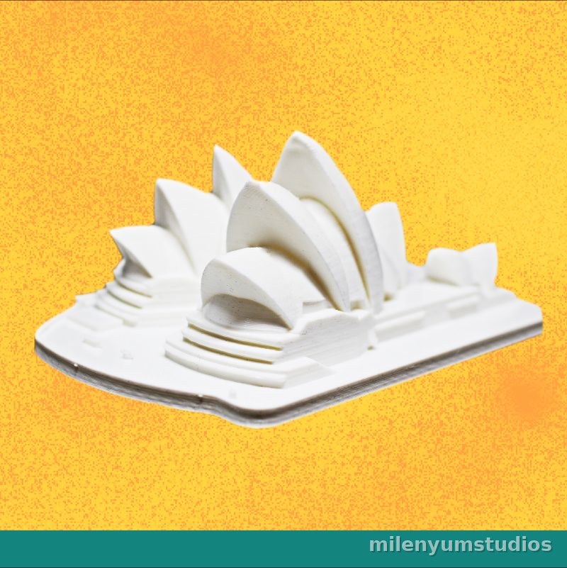 Avustralya Sidney Opera Evi Dekoru 13 cm