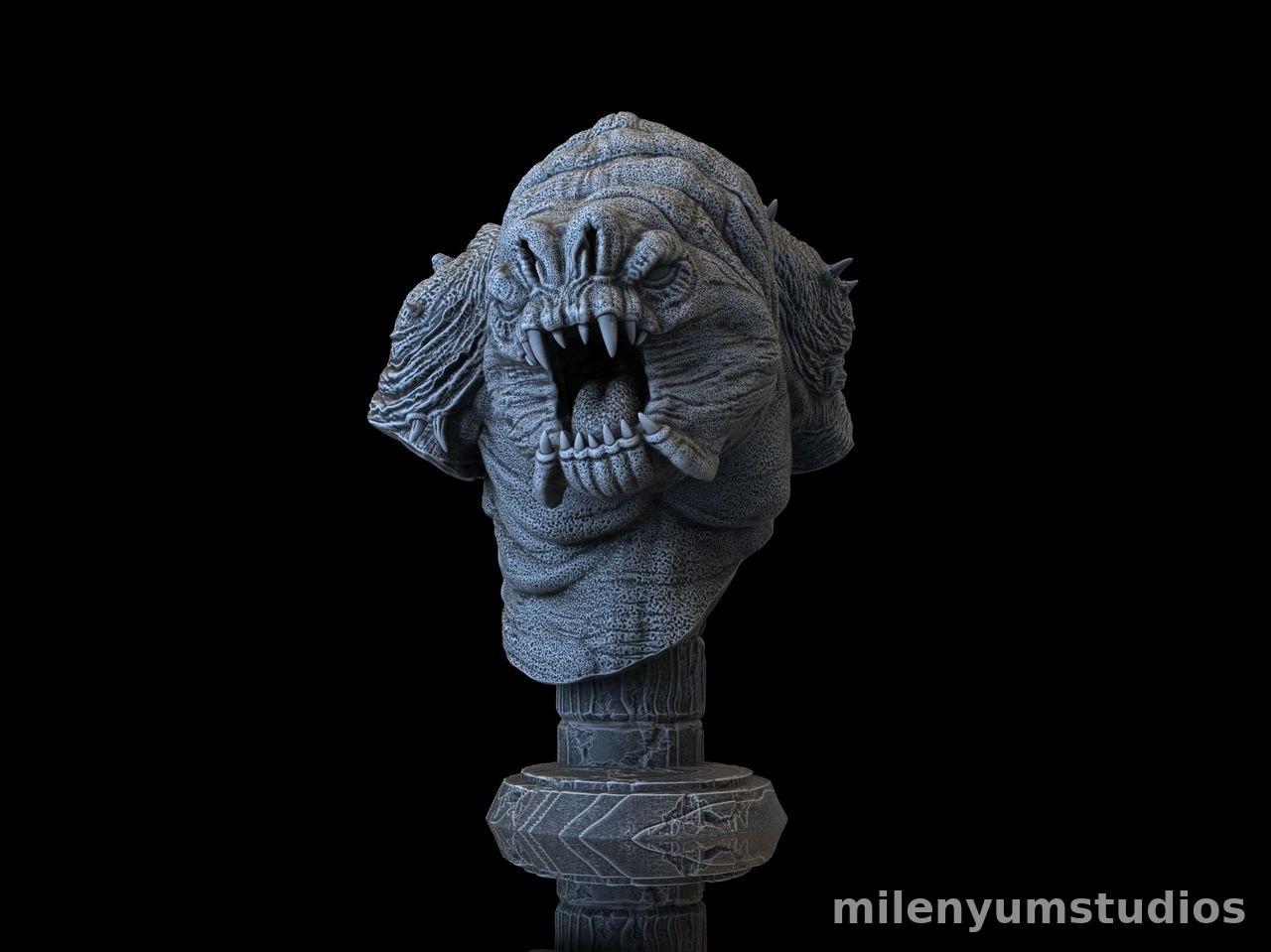 Busto Detallado Criatura Rancor 17 cm