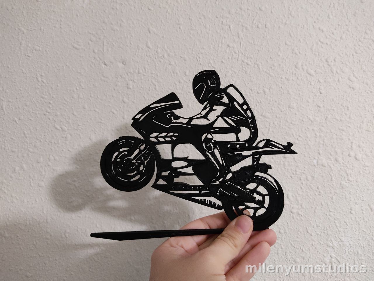 Cool Motorcycle Wall Decor 10 cm
