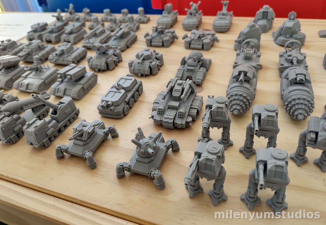10 Stück Detaillierte Panzer-Kampfpanzer 7 cm